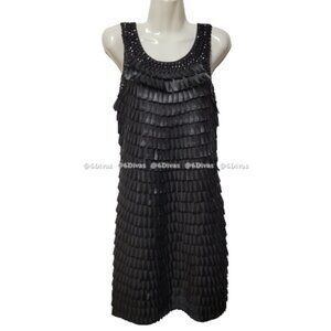 Black Dress, Sleeveless Stretchy - Size 8 - New